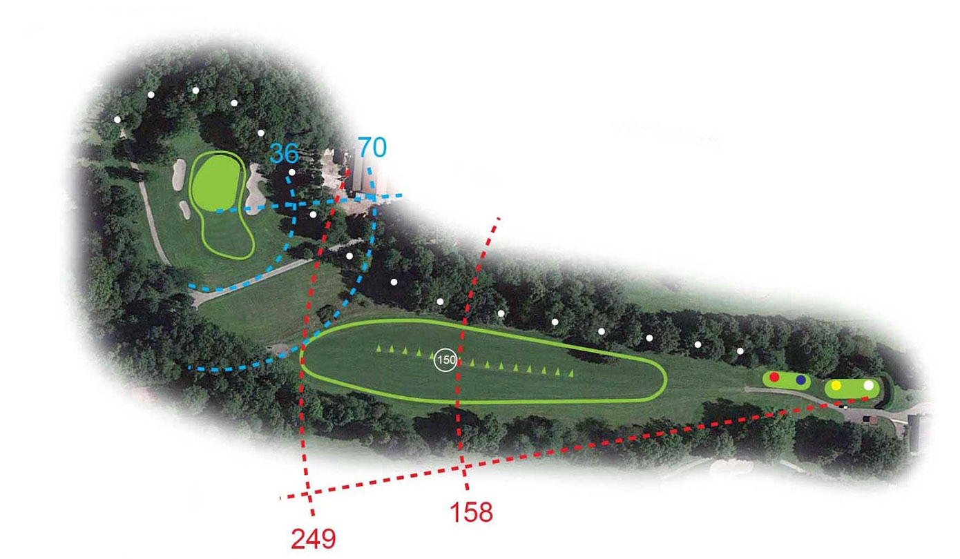 Buca 1 il Musinè Golf Club le Fronde Avigliana