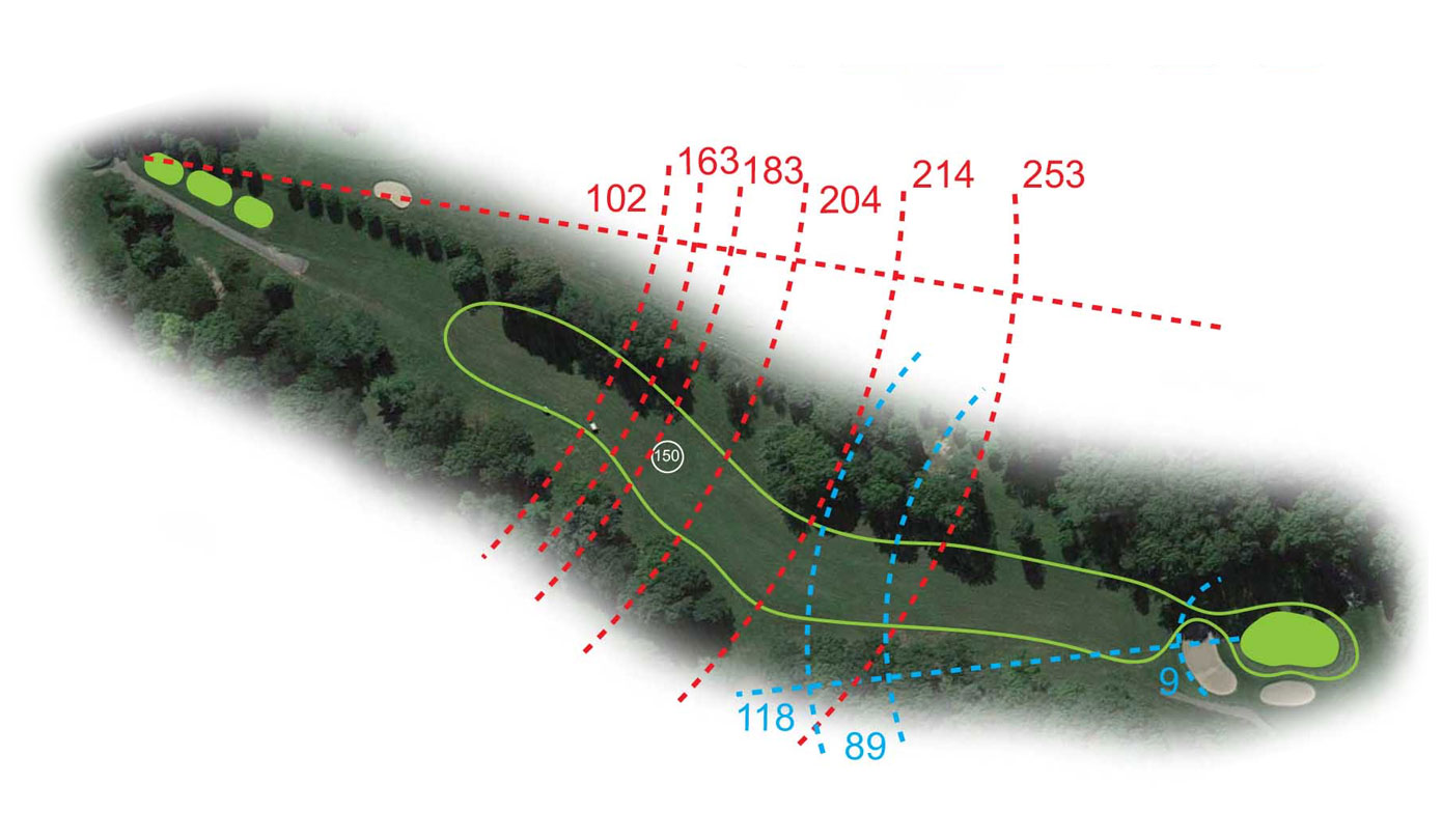 Buca 12 il Nobel Golf Club le Fronde Avigliana