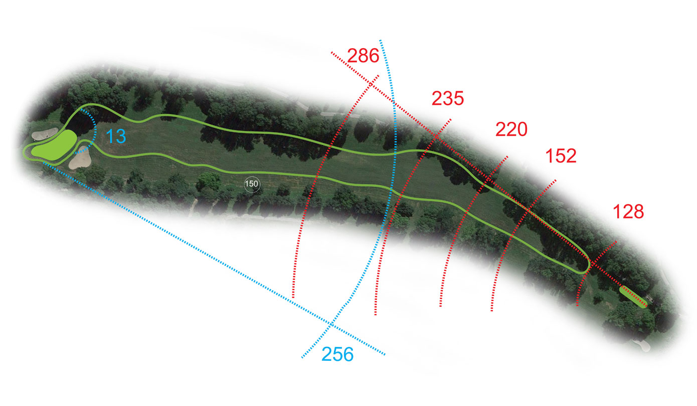 trou-13-Il Bunker-Golf-Club-Le-Fronde-Avigliana