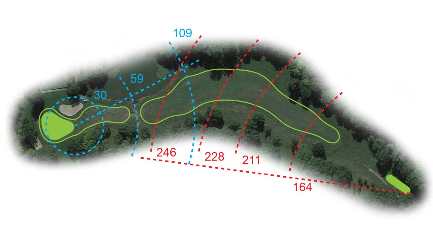 Buca 15 le Betulle Golf Club le Fronde Avigliana