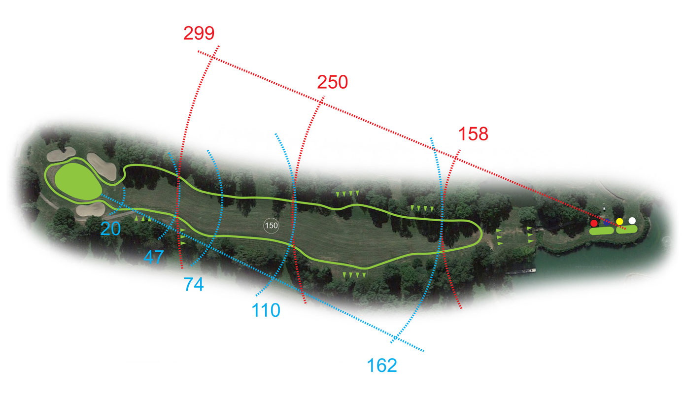 Buca 18 le Querce Golf Club le Fronde Avigliana