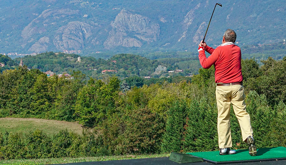 Taux de plage de pratique  Golf Club le Fronde Avigliana